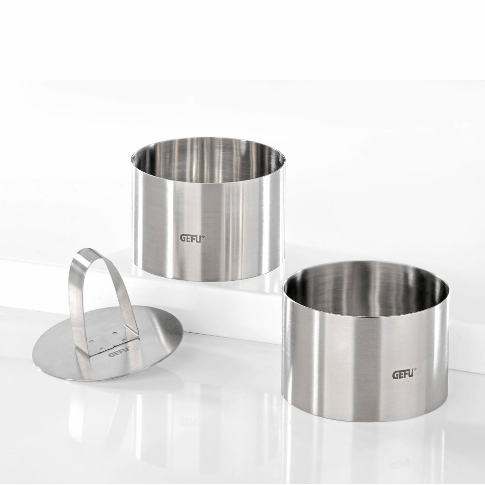 Gefu Rings For Making Starters And Desserts Forma Design 2 Piece Set