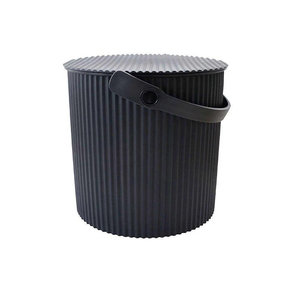 Hachiman Omnioutil Storage Bucket & Lid Small Black