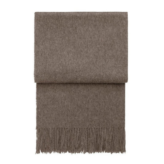 Elvang Denmark Classic Throw In Mocca In 50% Alpaca & 40% Sheep Wool 130x200cm