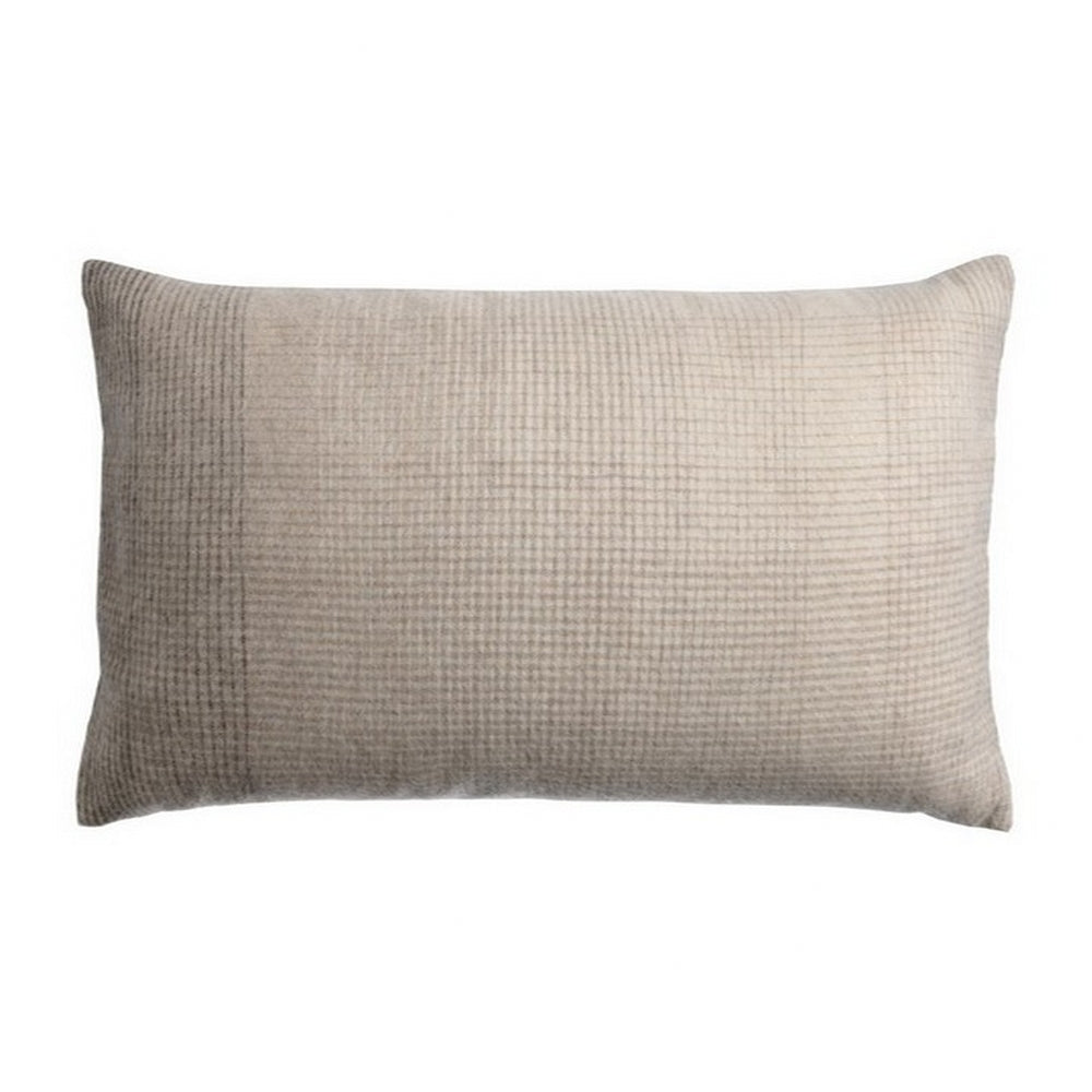 Elvang Denmark Horizon Cushion Cover 40x60cm In Brown In 50% Alpaca & 40% Sheep Wool