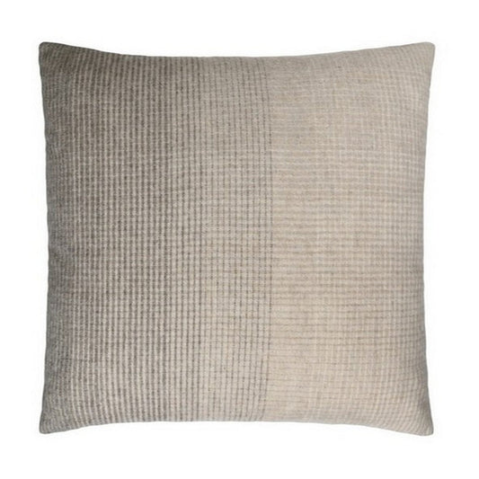 Elvang Denmark Horizon Cushion Cover 50x50cm In Brown In 50% Alpaca & 40% Sheep Wool