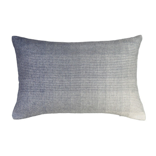 Elvang Denmark Horizon Cushion Cover 40x60cm In Dark Blue In 50% Alpaca & 40% Sheep Wool