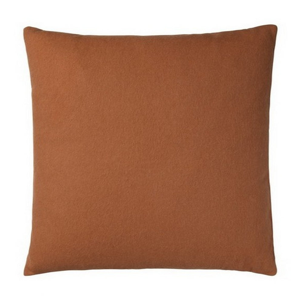 Elvang Denmark Classic Cushion Cover 50x50cm In Terracotta In 50% Alpaca & 40% Sheep Wool
