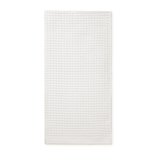 Elvang Denmark Waffel Towel 70X140cm In White In 100% Organic Cotton