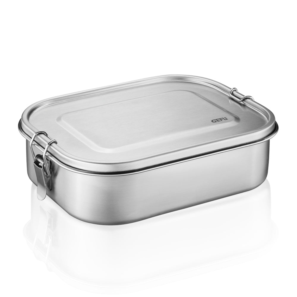 Gefu Lunch Box Endure Design In Stainless Steel Large Size
