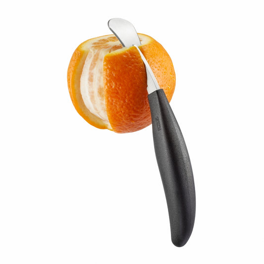 Gefu Orange And Ginger Peeler Melansina Design In Stainless Steel