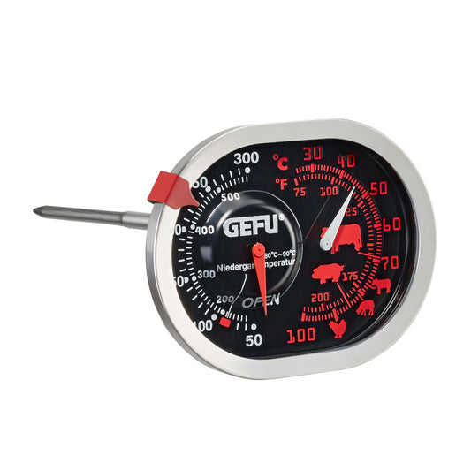 Gefu Roast And Oven Thermometer 3 In 1 Messimo Design In Stainless Steel