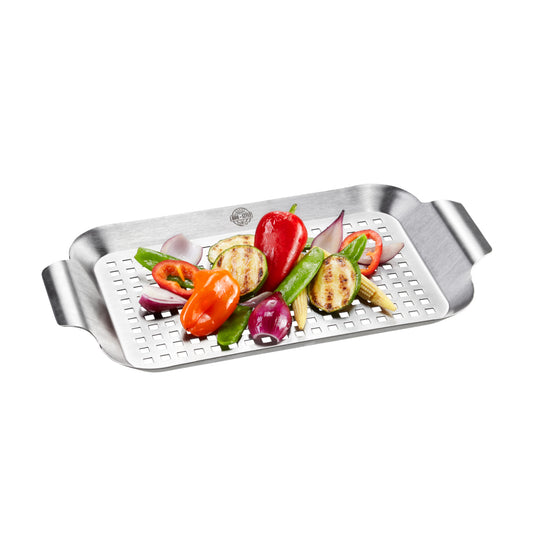 Gefu Barbecue Grill Pan For The BBQ In Stainless Steel Small Size