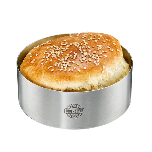 Gefu Barbecue Burger Ring Mould For The BBQ In Stainless Steel