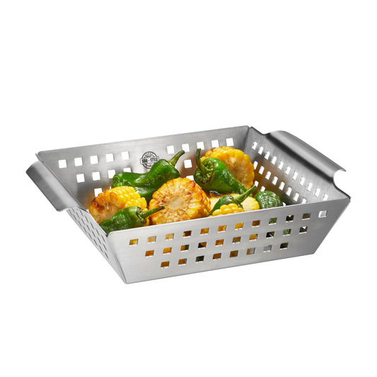 Gefu Barbecue Grill Tray For The BBQ In Stainless Steel Small Size