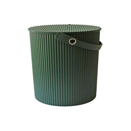 Hachiman Omnioutil Storage Bucket & Lid Small Dark Green