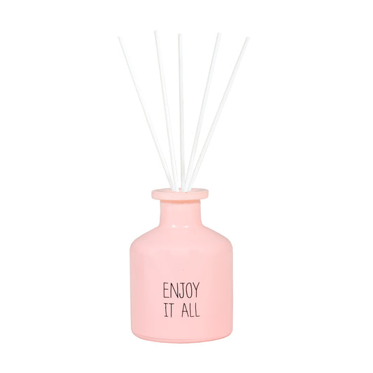 My Flame Reed Diffuser Urban Suede Fragrance 'Enjoy It All' In Pink