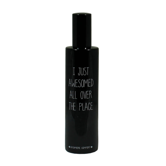 My Flame Room Spray Cashmere Comfort Fragrance 'I Just Awesomed All Over The Place' In Black