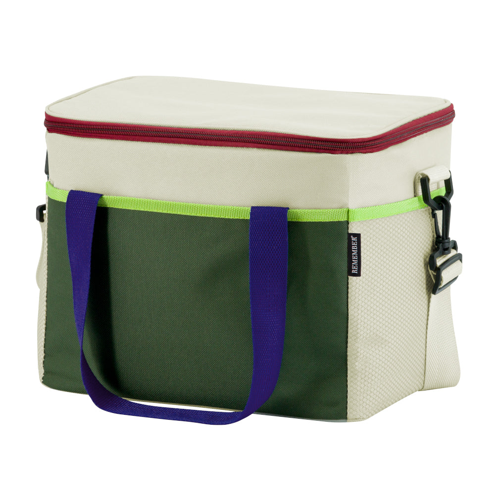Remember Beach Picnic Cooler Bag Bruno Design With Shoulder Carry Handle Volume 16L