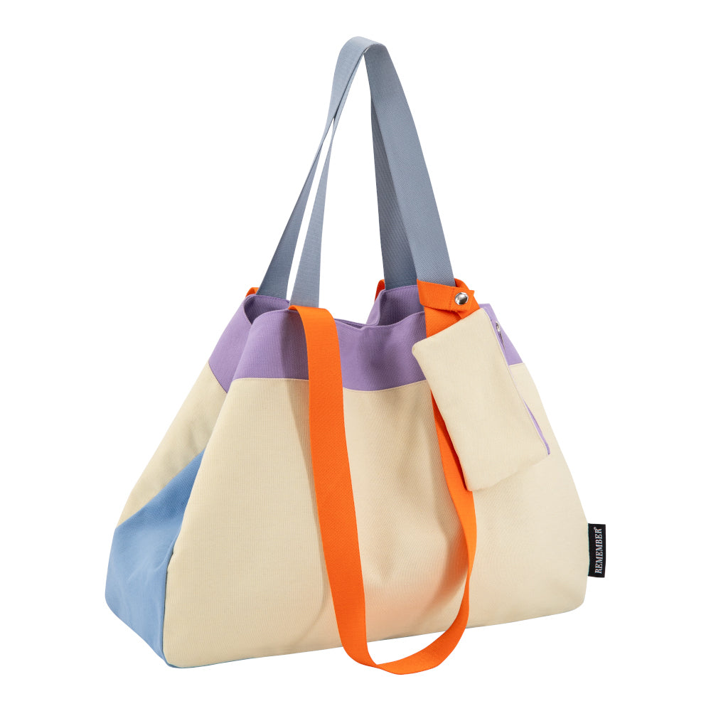 Remember Shoulder Bag & Carry Bag In 100% Cotton Canvas Toni Design