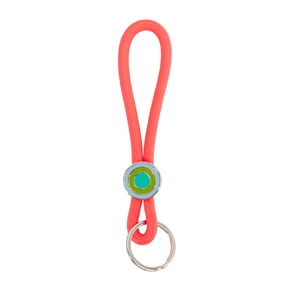 Remember Keychain Rope Effect Ringo Design In Red