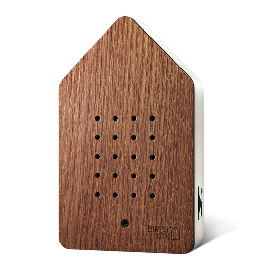 Relaxound Birdybox Motion Sensor Sound Box In Steamed Oak Small Birds Chirping & Forest Sounds