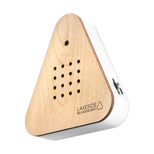 Relaxound Lakeside Relaxing Sounds Box With Motion Sensor In Birch