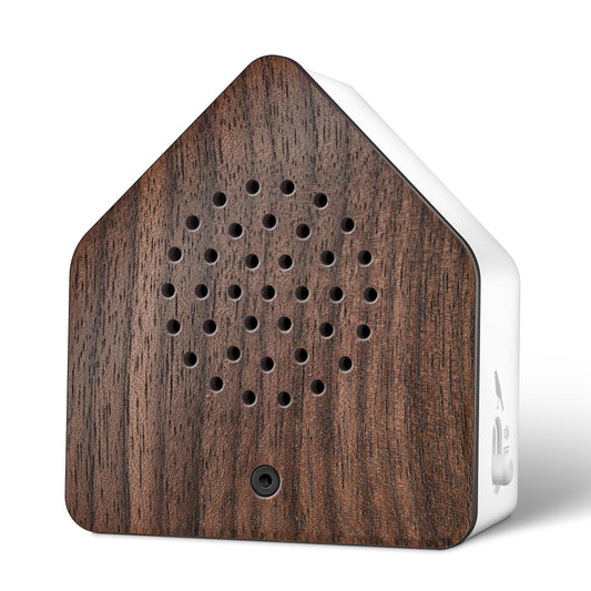 Relaxound Zwitscherbox Satellite Motion Sensor Sound Box In Walnut Nightingale & Forest Sounds