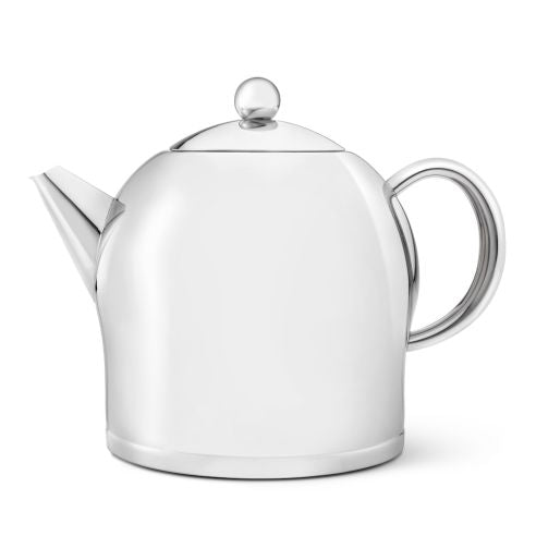 Bredemeijer Teapot Double Wall Minuet Santhee Design 2.0L in Polished Steel