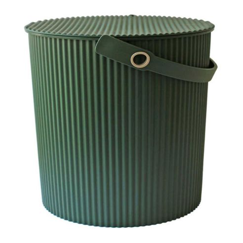 Hachiman Omnioutil Storage Bucket & Lid Large Dark Green