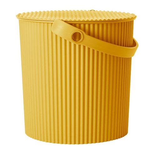 Hachiman Omnioutil Storage Bucket & Lid Large Mustard