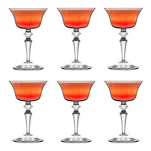 Italesse Wormwood Double Presidente Cocktail Glass in a Box of 6