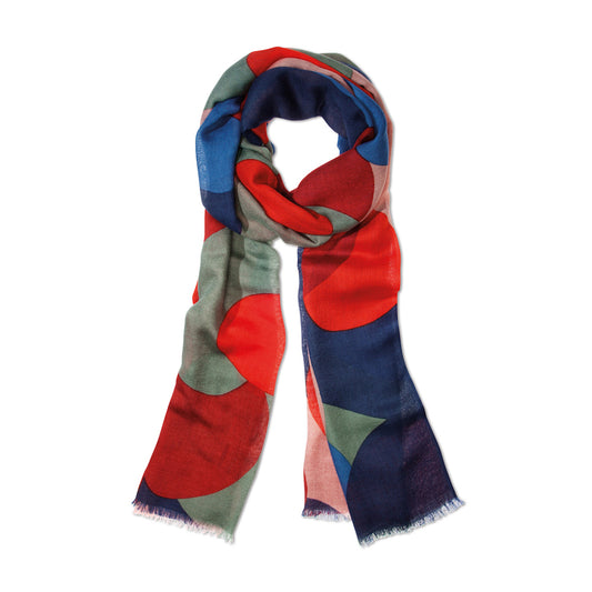 Remember Soft Scarf Florence Design In Wool & Viscose Length 190cm