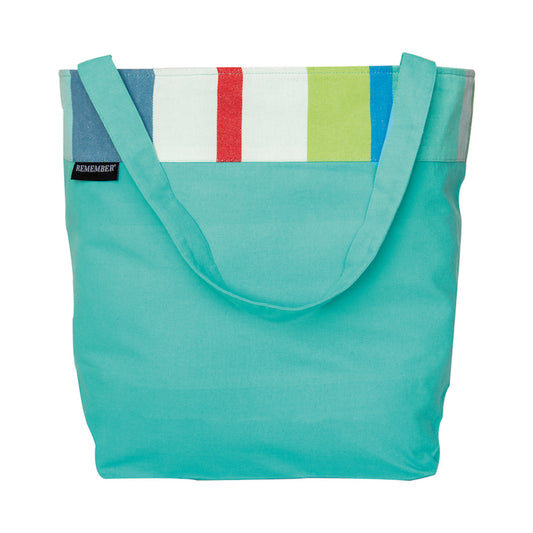 Remember Shoulder Bag For The Beach And Shopping Made From 100% Cotton Laguna Design