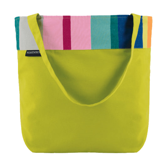 Remember Shoulder Bag For The Beach And Shopping Made From 100% Cotton Maui Design
