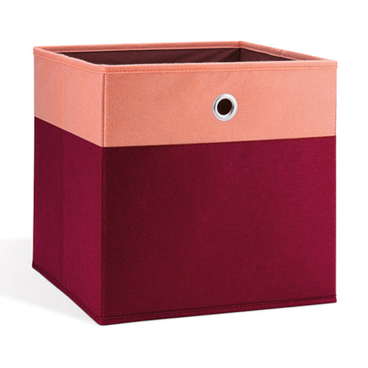 Remember Folding Storage Box Square Shape Rosalie Design With Finger Holes