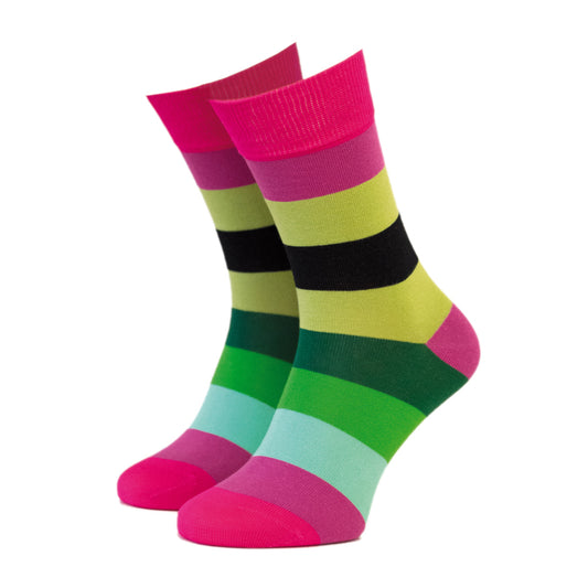 Remember Long Cotton Socks Design No 06 Size 36-41 UK 3-7
