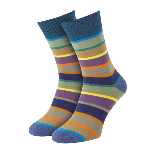 Remember Long Cotton Socks Design No 39 Size 41-46 UK 7-11.5