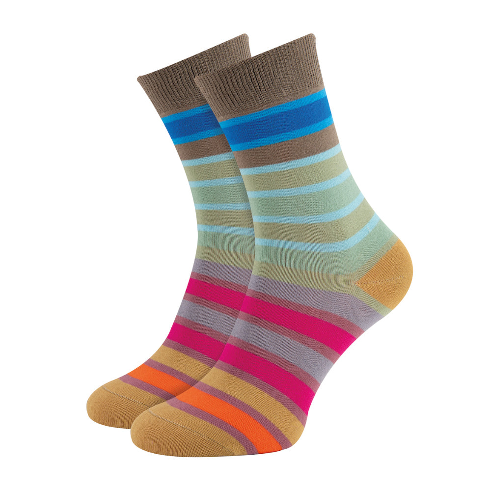 Remember Long Cotton Socks Design No 60 Size 36-41 UK 3-7