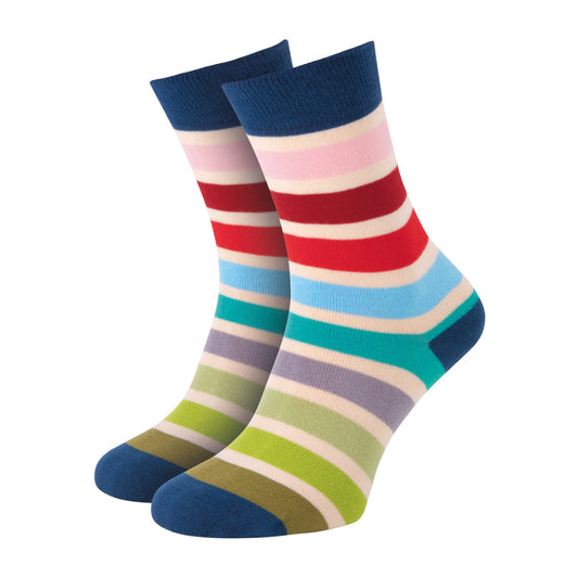 Remember Long Cotton Socks Design No 61 Size 36-41 UK 3-7