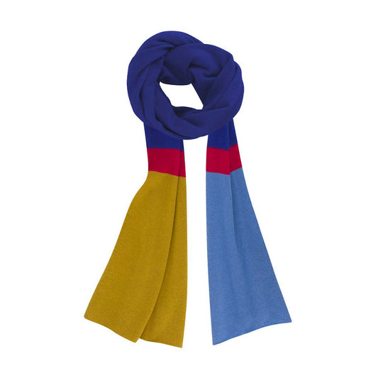 Remember Soft Scarf Made From Wool And Cashmere In Multi-Colours Reto Design