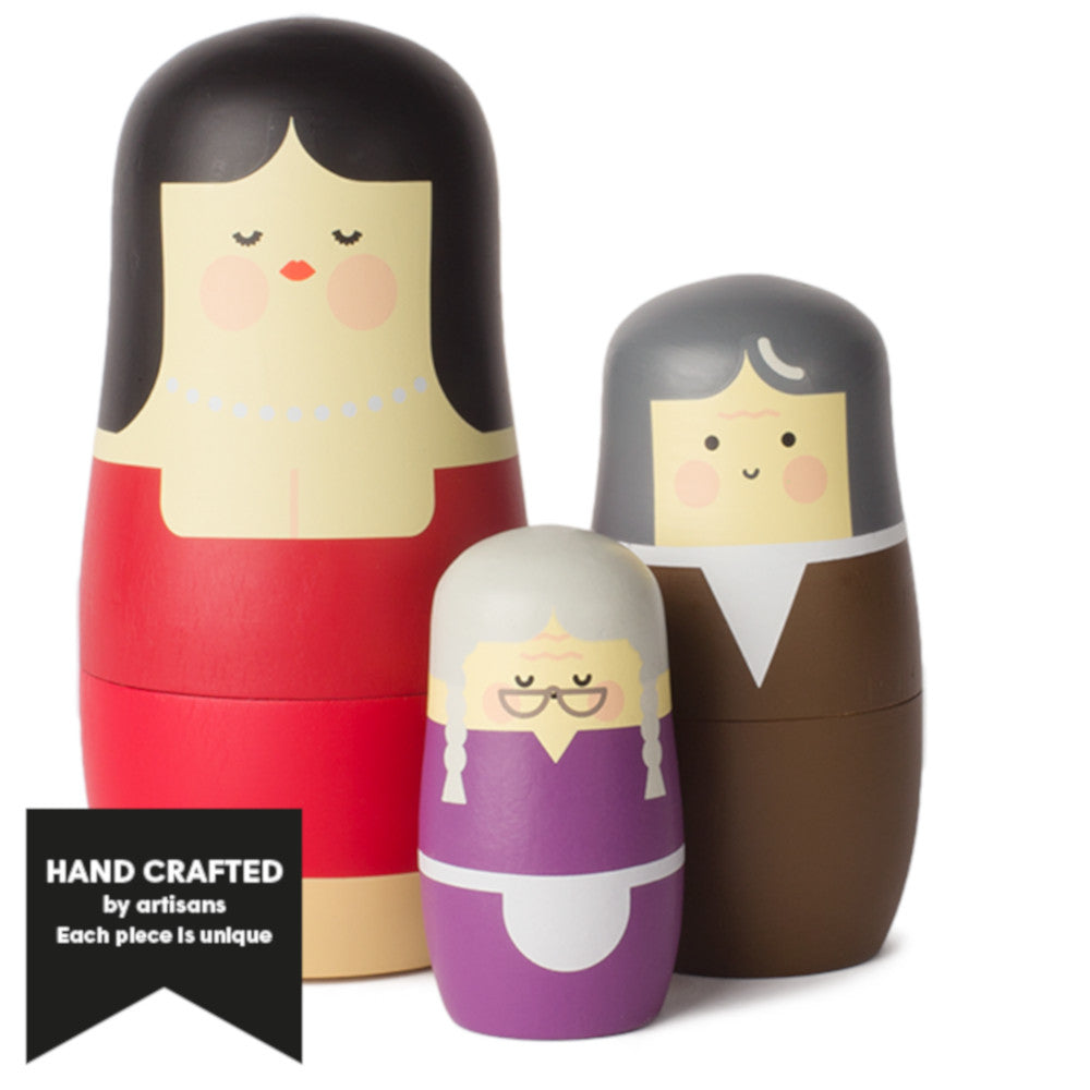 Spring Copenhagen Expressions Nesting Dolls - Mothers Set